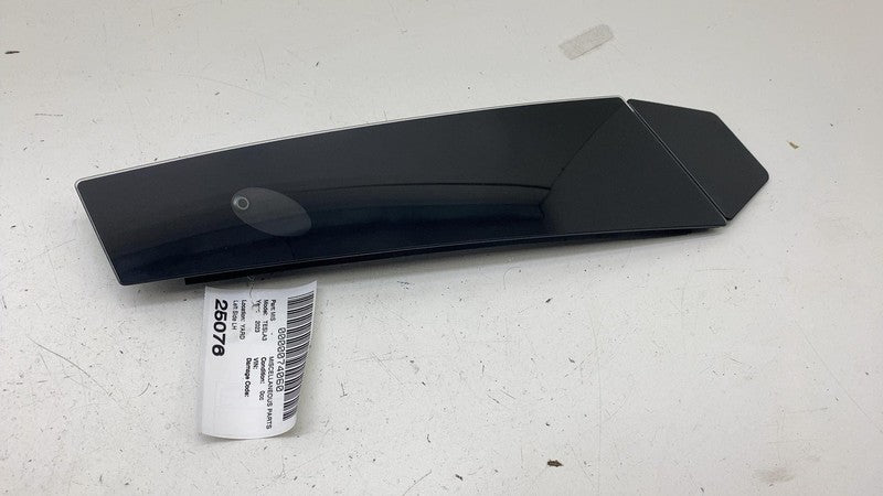 110043700E ⭕ 2017-2023 Tesla Model 3 Left B-Pillar Applique Glass Trim Molding 1100437-00-E