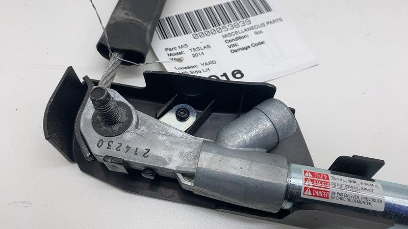 12-20 Tesla Model S Left Seat Belt 1st Row Lap Pretensioner Model X 16
