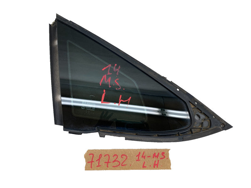 E6 43R-008010 ⭕ 2012-2015 Tesla Model S Rear Driver Side Quarter Fixed Glass Left 6007188-00-I