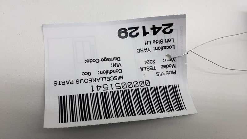 2024 2025 Tesla Cybertruck Front Driver Side Bumper Lower Tow Eye Cap 