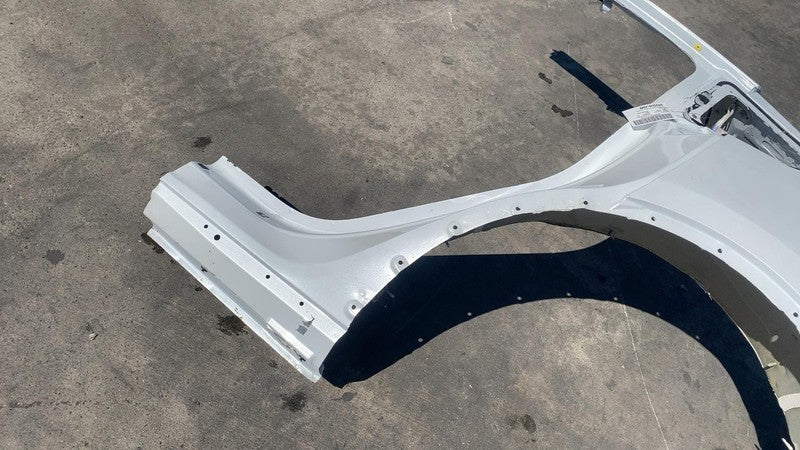 ⭕ 2020-2023 Tesla Model Y Rear Left Quarter Panel Structural Cutout White PPSW
