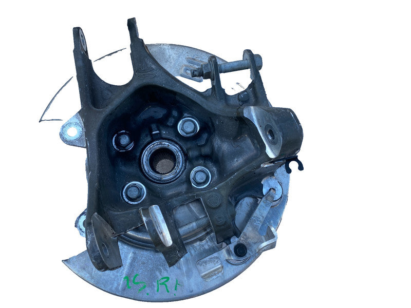 ⭕ 16-20 Model S Rear Right Spindle Knuckle Hub w/ Shield Dual Motor 10