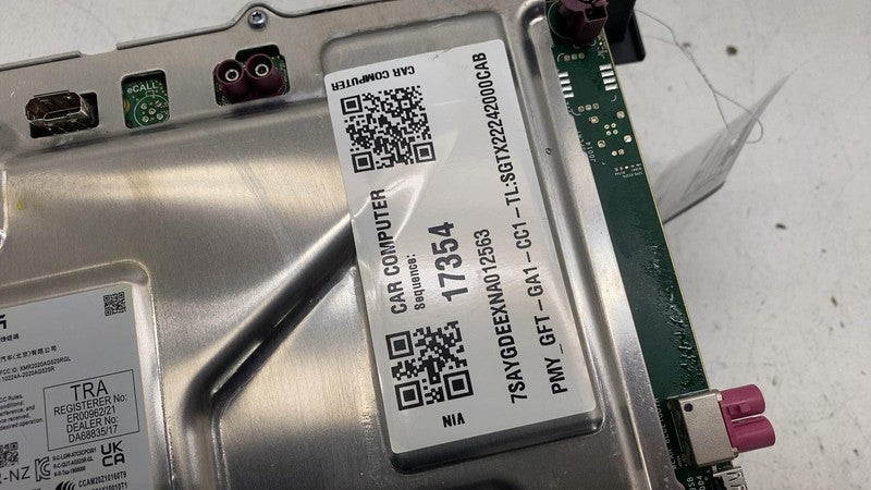 ⭕ 2020-2023 Tesla Model Y MY MCU-Z Computer Media Control Module 16844