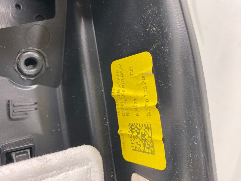 1497295 01 B ⭕ 2020-2023 Model Y Front Passenger Side Door Panel Trim Card Right 1497295-01-B