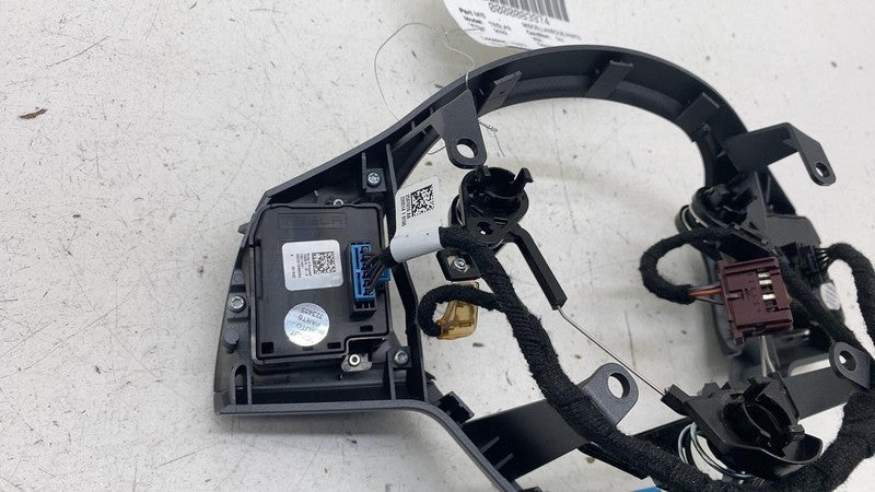 ⭕ 17-23 Model 3 M3 Steering Wheel Gray Bezel Trim W/ Control Switch 11