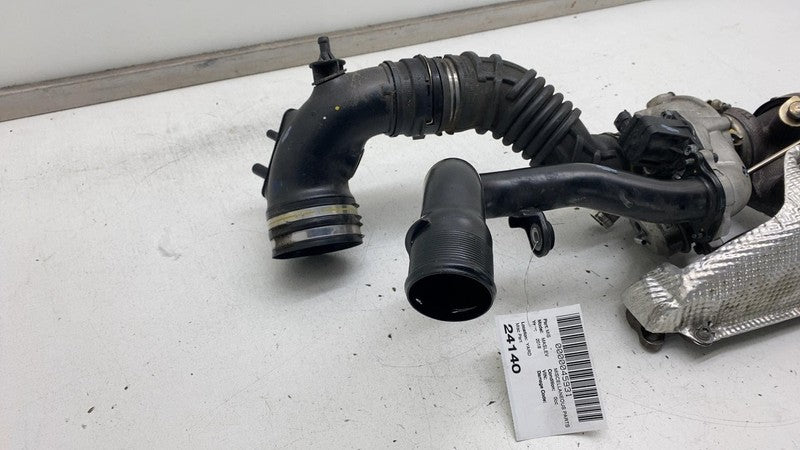 297710 ⭕ 17-20 Maserati Levante Right Turbocharger Turbo Charger Manifold w/ Hose AWD