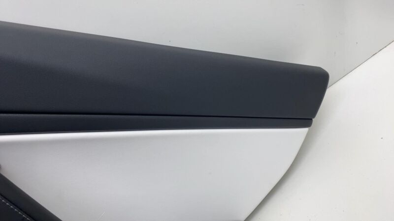 1105096 00 E 2017-2020 Tesla Model 3 M3 Rear Passenger Side Door Panel Trim Cover White Right