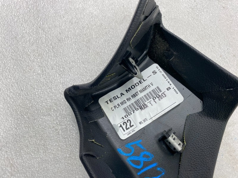 ⭕2012-2015 Tesla Model S Passenger C-Pillar Middle Trim Cover Right 10