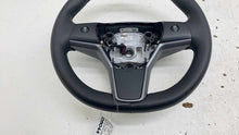 ⭕ 2021-2023 Tesla Model 3 Steering Wheel Assy Leather Black Heated 1490214-00-B