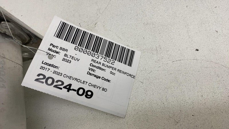 2017-2023 Chevrolet Chevy Bolt EV Rear Bumper Reinforcement Impact Bar Assembly