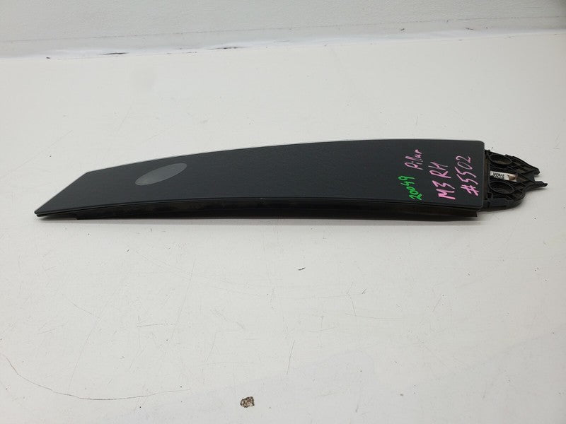 1100441 00 B ⭕17-23 Model 3 Right B-Pillar Applique Glass Trim Molding w/ Camera 1100441-00-B