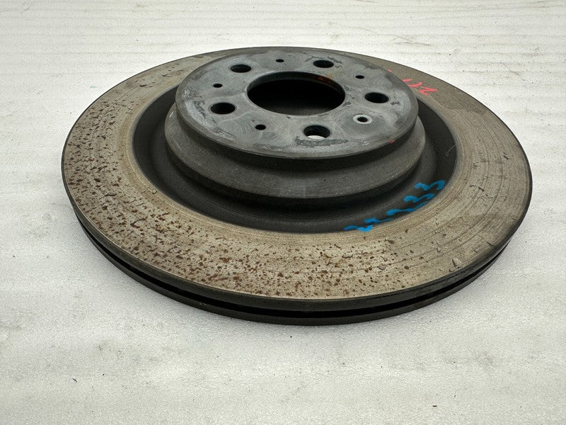 ⭕ 2017-2023 Tesla Model 3 Rear Driver Side Brake Disc Rotor Base Cast Iron Left