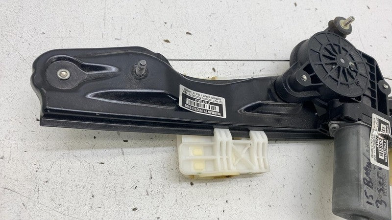 ⭕ 13-15 BMW F30 328 Rear Driver Side Door Window Regulator & Motor Lef