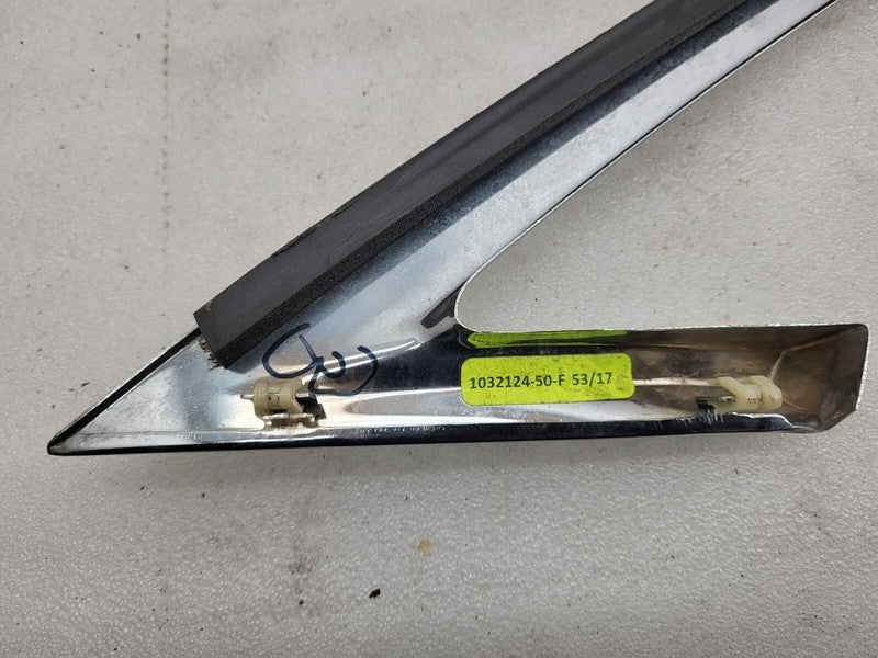 1032124 50 F ⭕ 2016-2018 Tesla Model X Door Chrome Upper Molding Bright Right RH 1032124-50-F